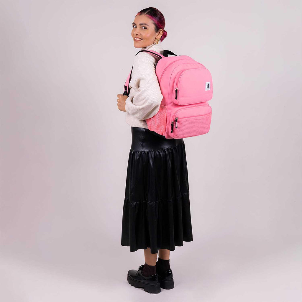 Mochila grande 1818 para mujer WYNN Rosa