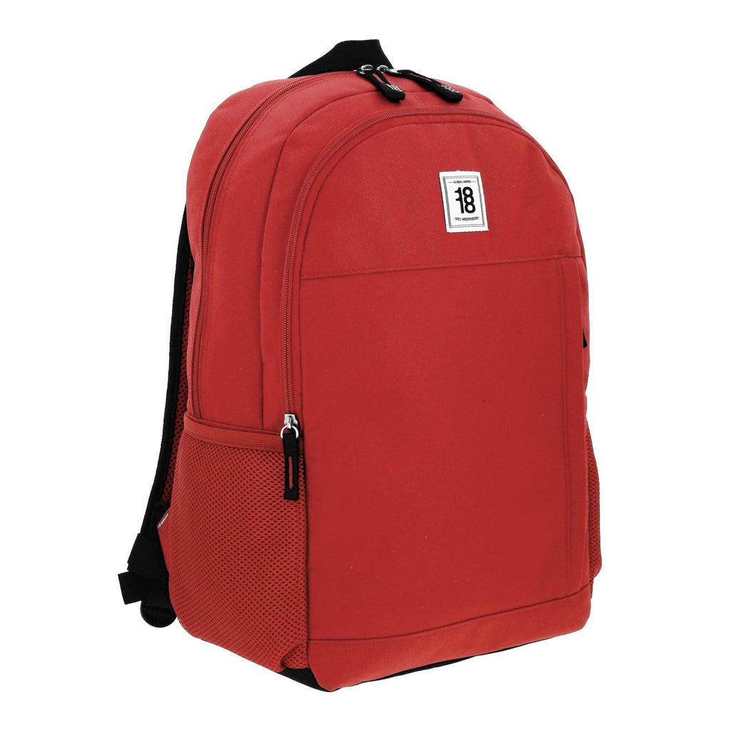 Mochila grande 1818 Unisex WYNN Rojo