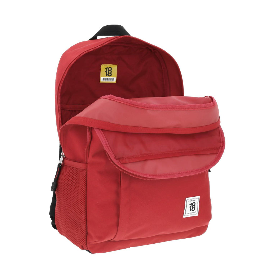 Mochila grande 1818 Unisex WYNN Rojo