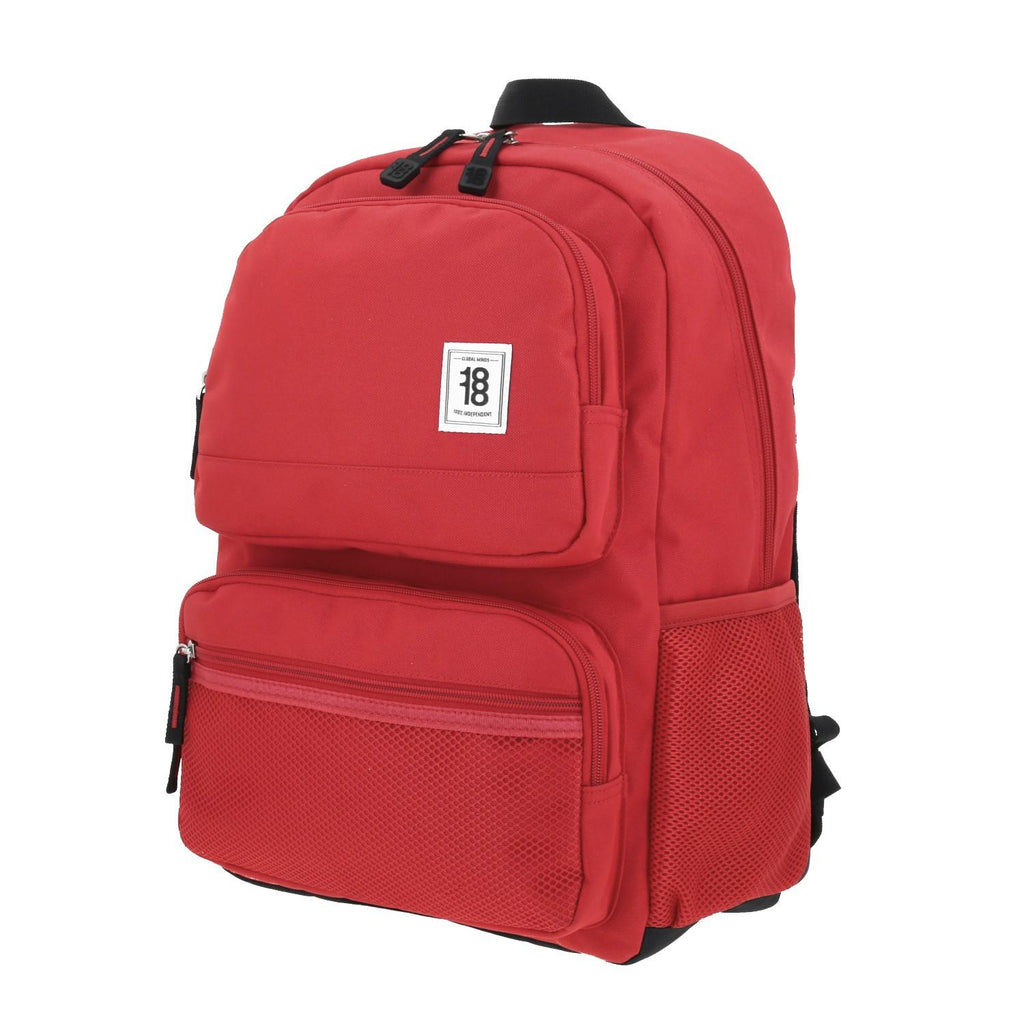 Mochila grande 1818 Unisex WYNN Rojo