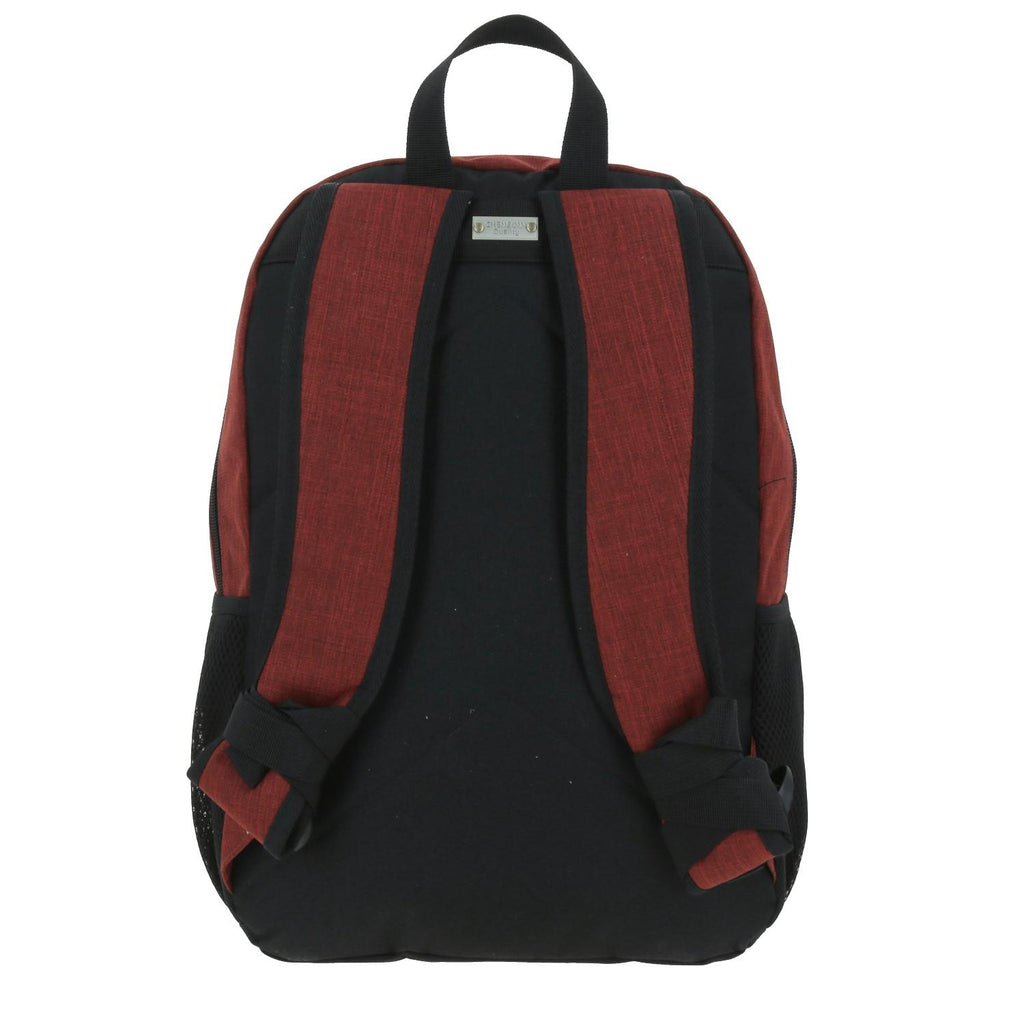 Mochila grande 1818 Unisex HOP Tinto con Porta Laptop de hasta 15".