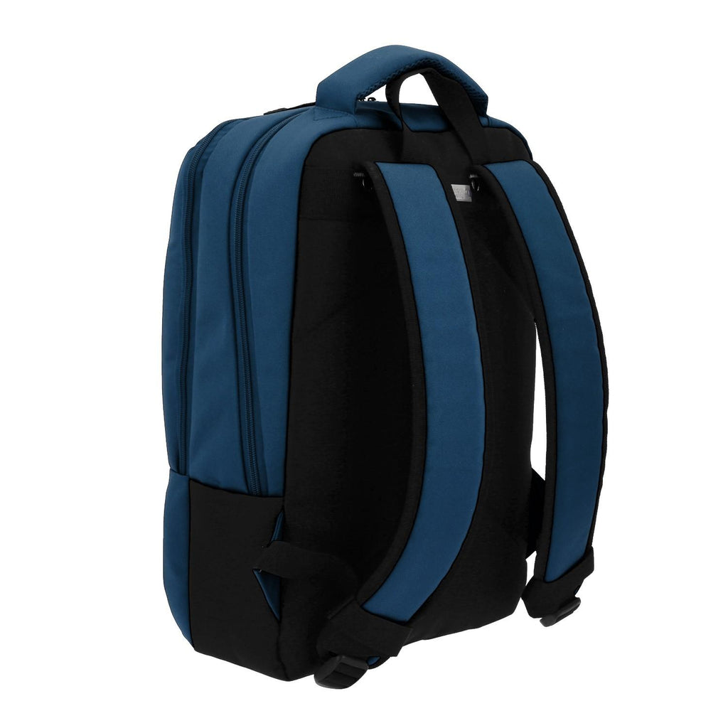 Mochila Grande 1818 Unisex Wynn Azul Con Porta Laptop De Hasta 15".