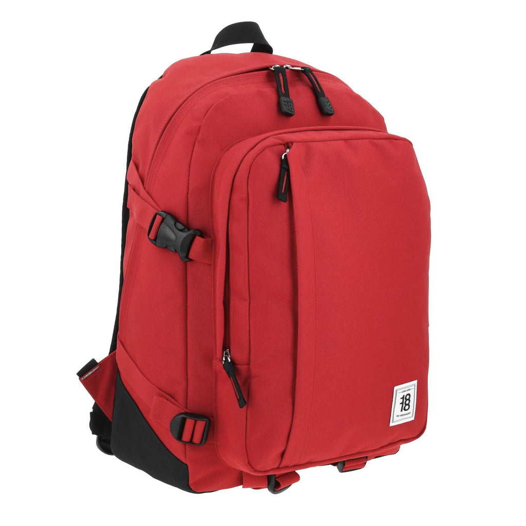 Mochila grande 1818 Unisex WYNN Rojo