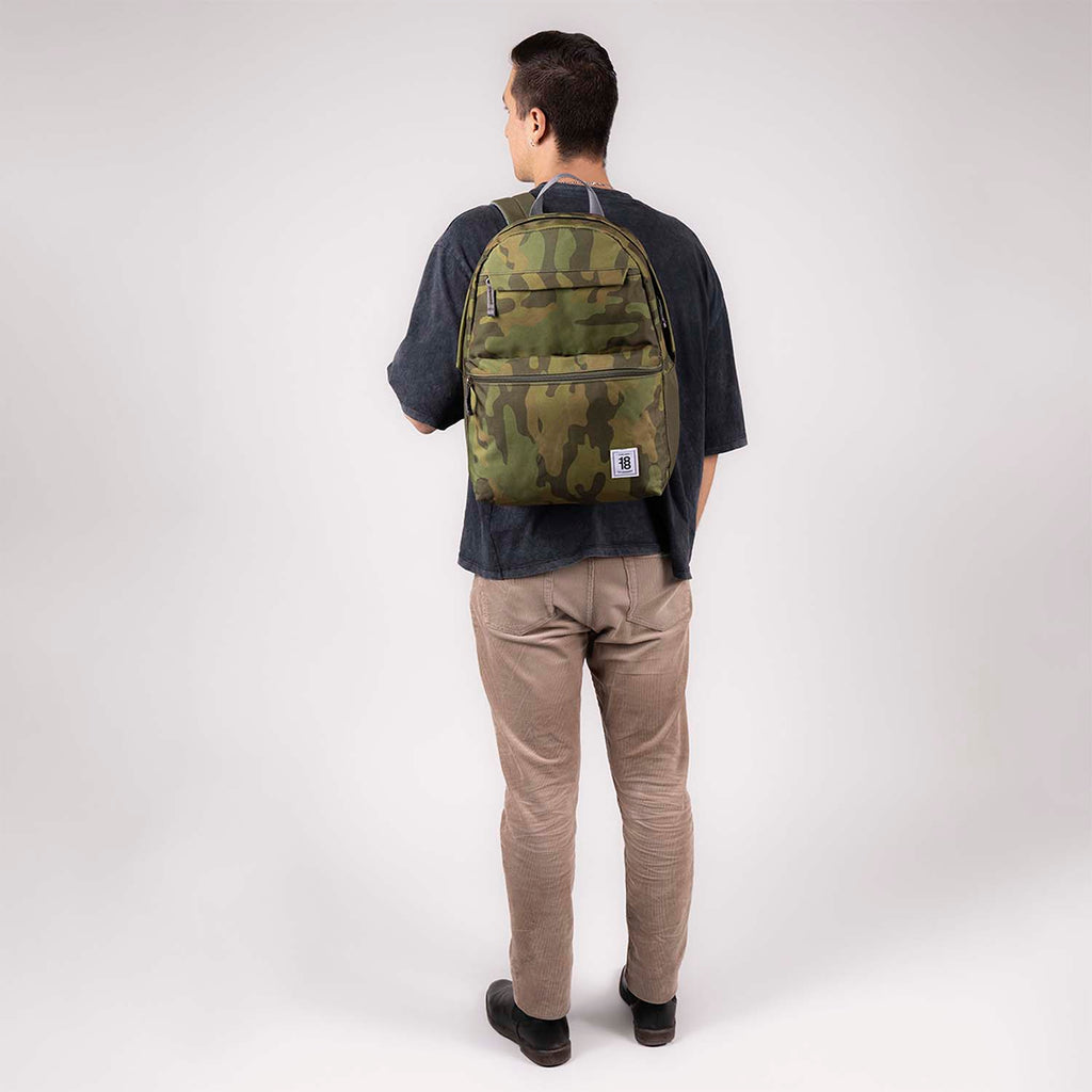 Mochila Verde Camuflaje