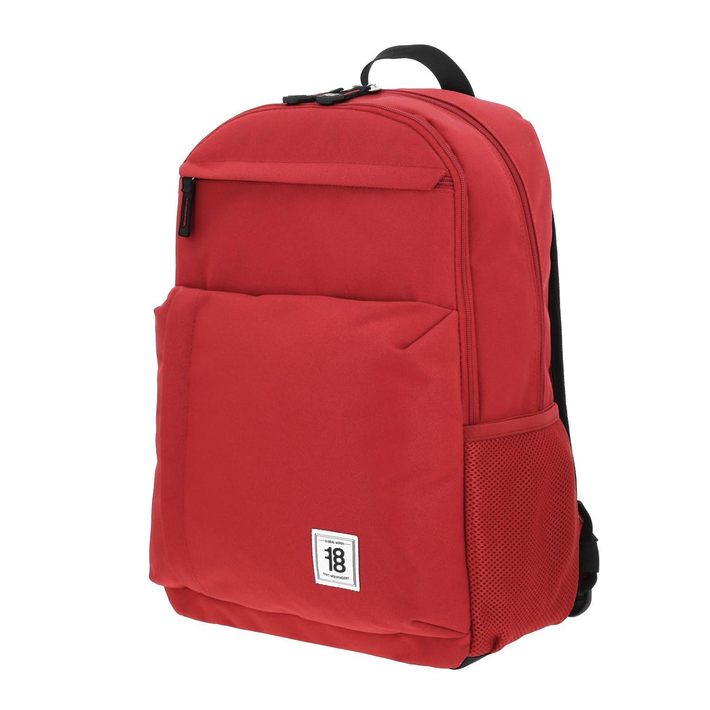 Mochila grande 1818 Unisex WYNN Rojo