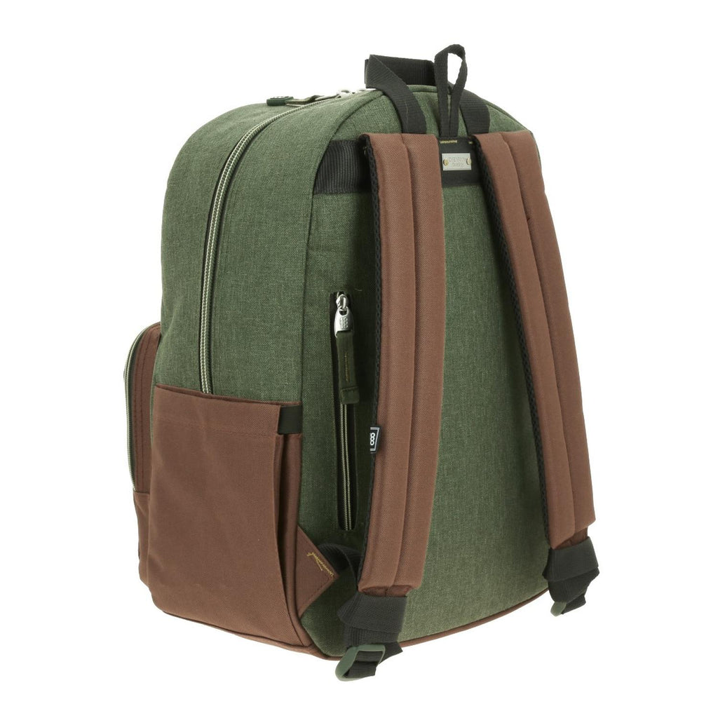 Mochila grande para hombre 1818 Verde Militar STRUG Porta Laptop de hasta 15".