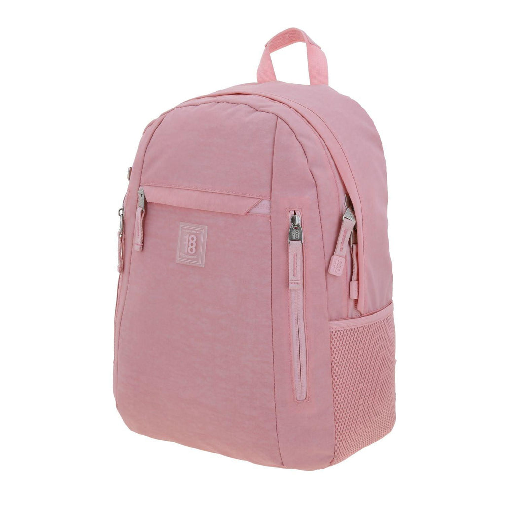 Mochila Rosa Para Laptop 1818 Zilp