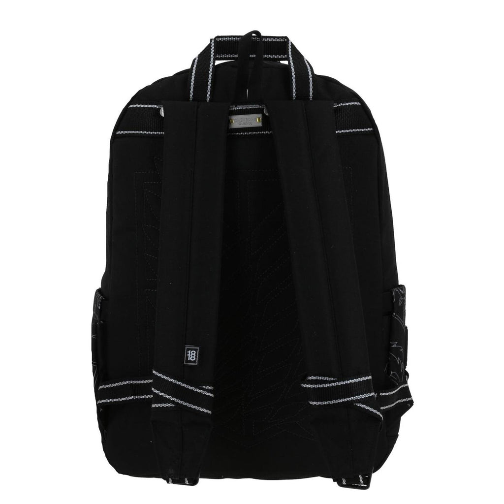 Mochila grande para niño 1818 Attack on titan Negro MANKE