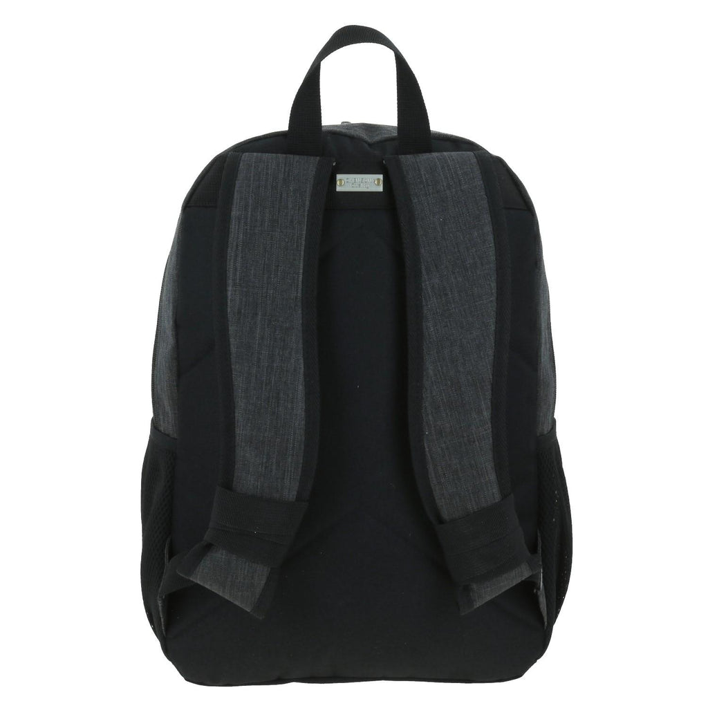 Mochila Grande 1818 Unisex Hop Negro Con Porta Laptop De Hasta 15".