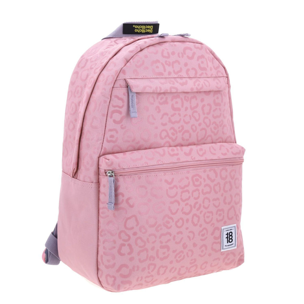 Mochila grande 1818 Unisex COLORS24 Rosa