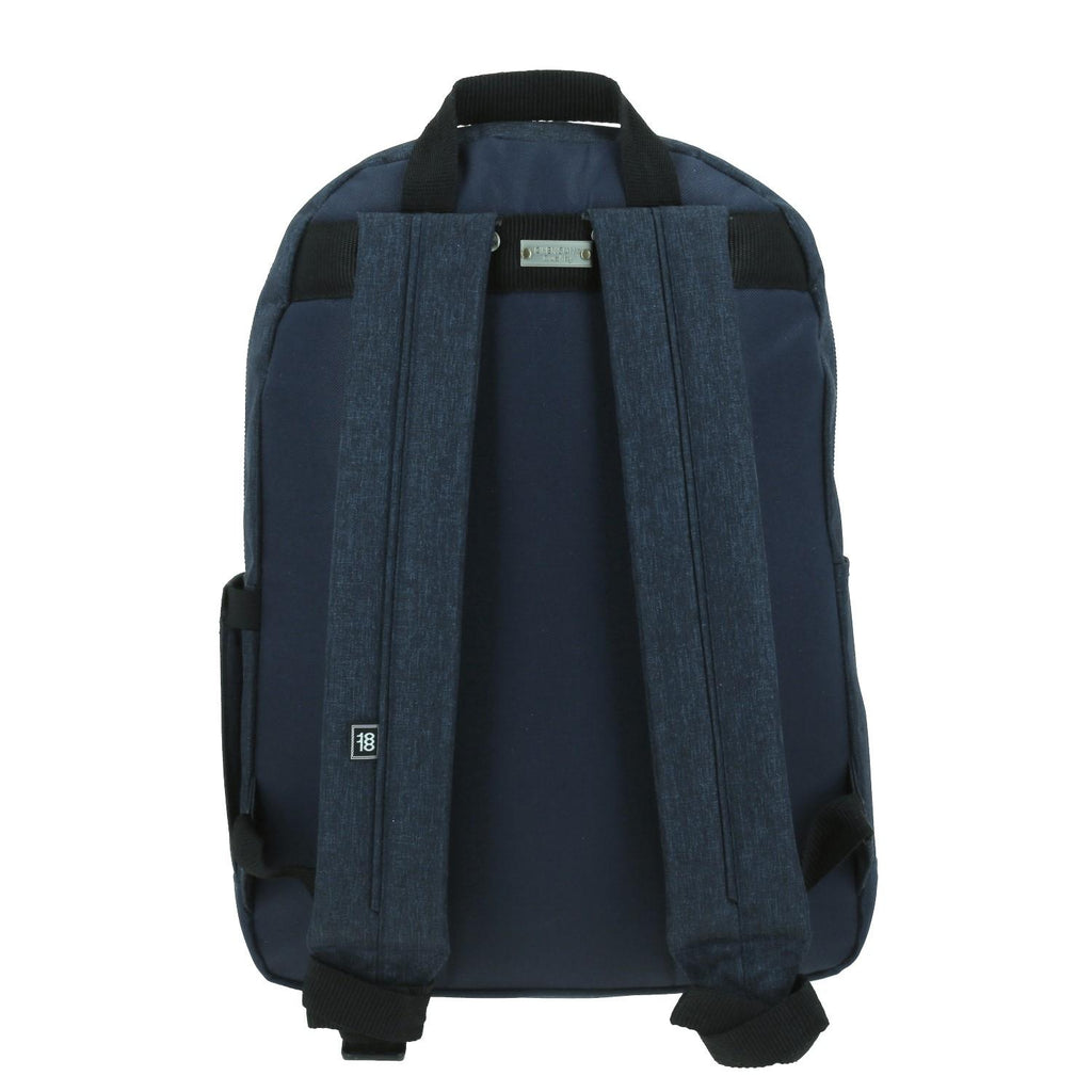 Mochila unisex grande 1818 Azul NEFRESA con Porta Laptop de hasta 15 pulgadas