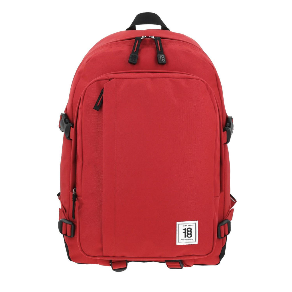 Mochila grande 1818 Unisex WYNN Rojo