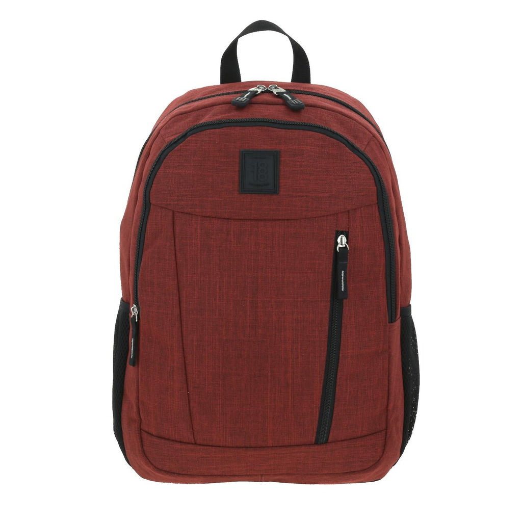 Mochila grande 1818 Unisex HOP Tinto con Porta Laptop de hasta 15".