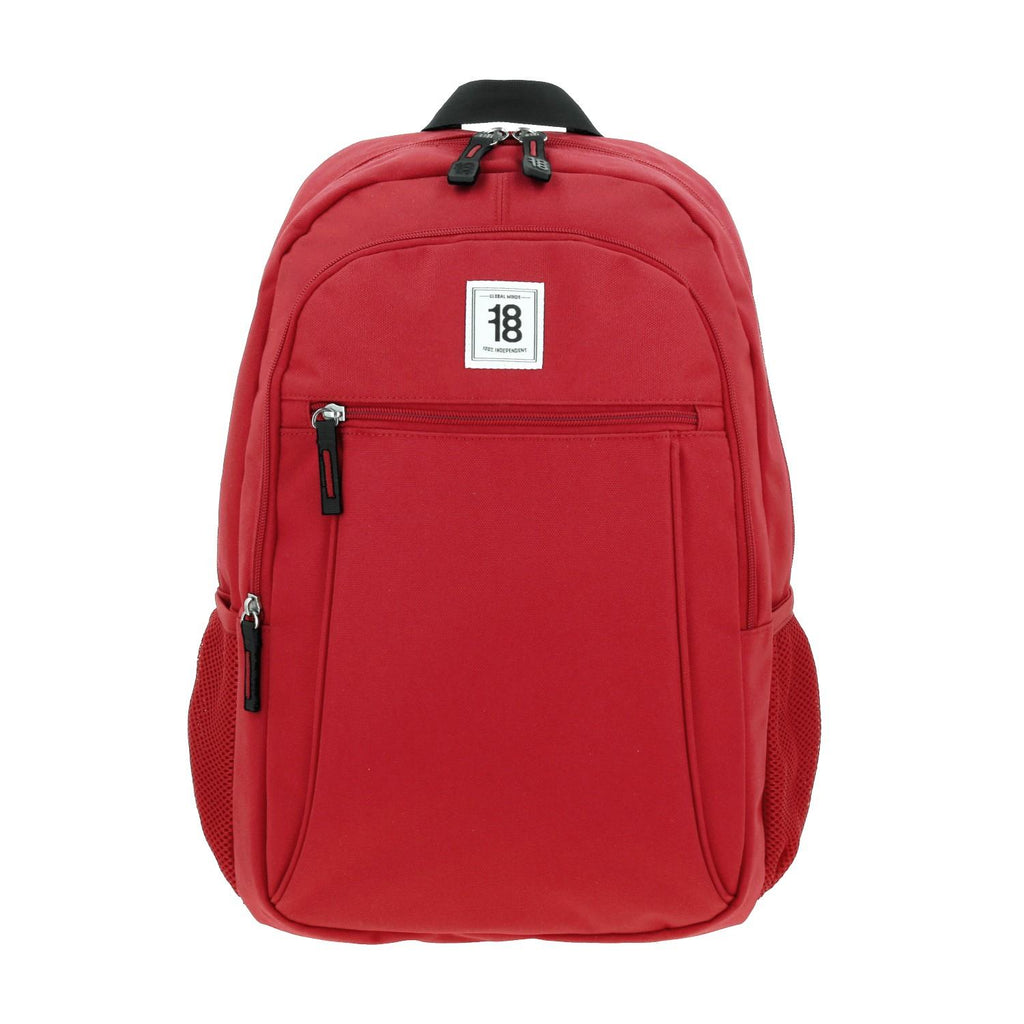 Mochila grande 1818 Unisex WYNN Rojo