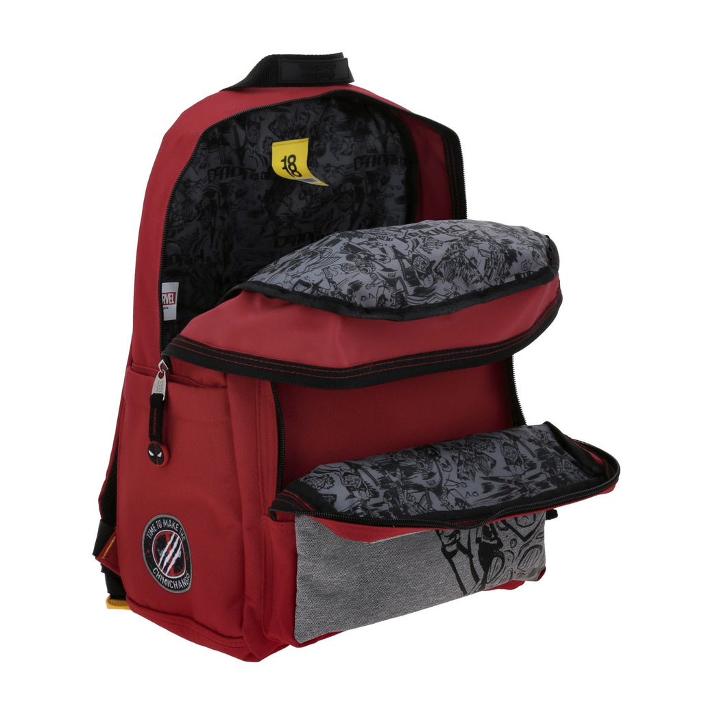 Mochila Roja DeadPool 1818 Trulo