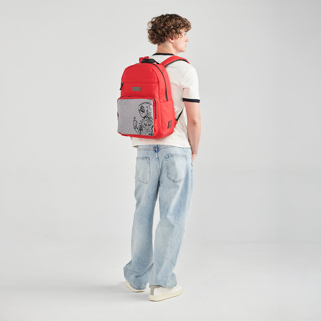 Mochila Roja DeadPool 1818 Trulo