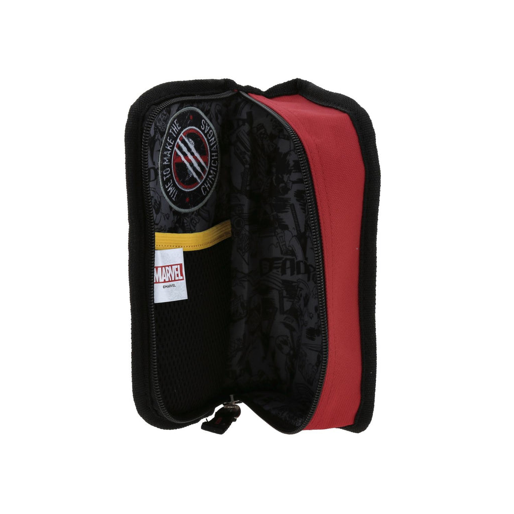 Lapicera Rojo Con Serigrafia Deadpool 1818 Trulo