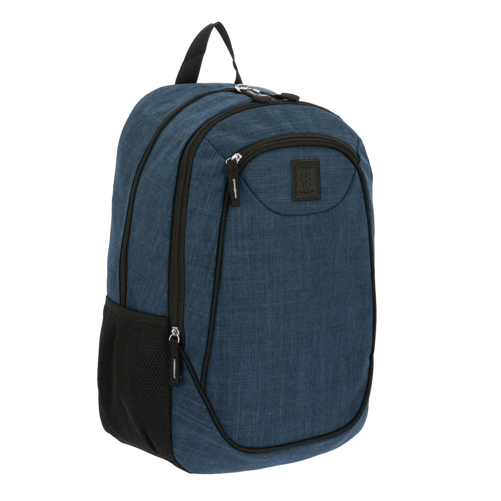 Mochila Azul Para Laptop 1818 Hop