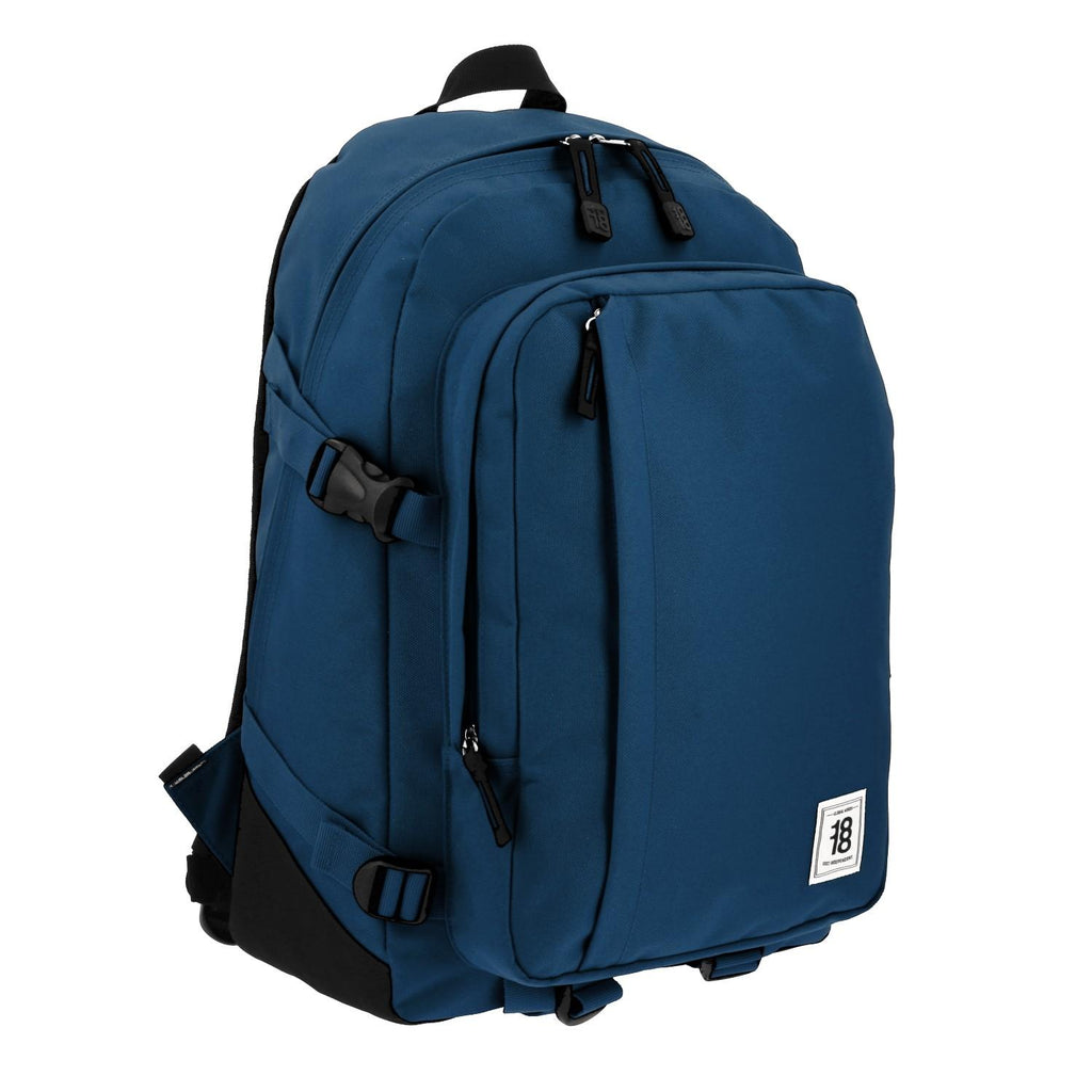 Mochila Grande 1818 Unisex Wynn Azul