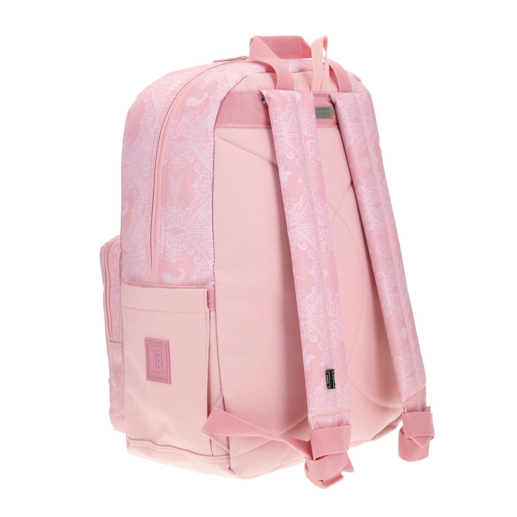 Mochila grande para niña 1818 Villanas Rosa LELLERED