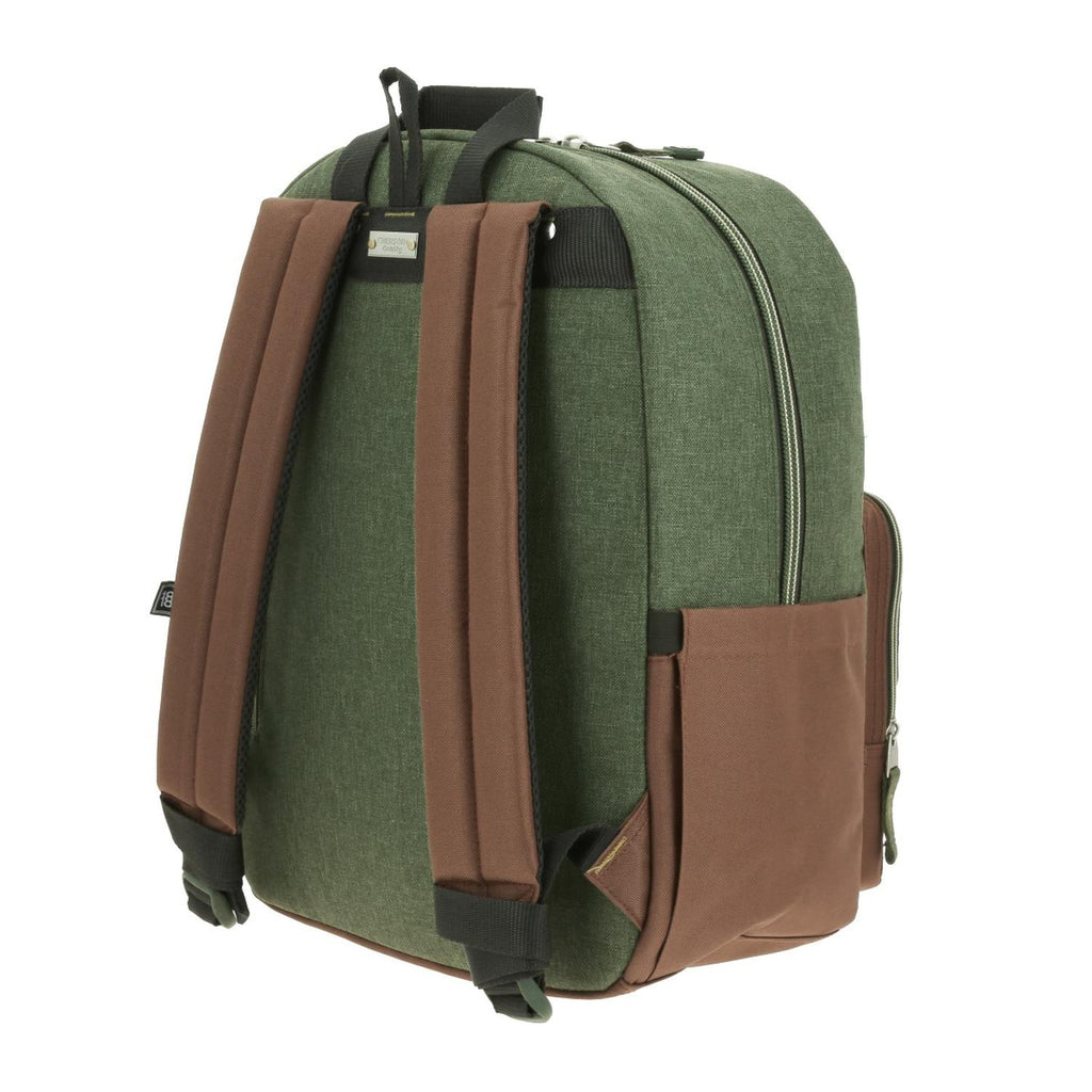 Mochila grande para hombre 1818 Verde Militar STRUG Porta Laptop de hasta 15".