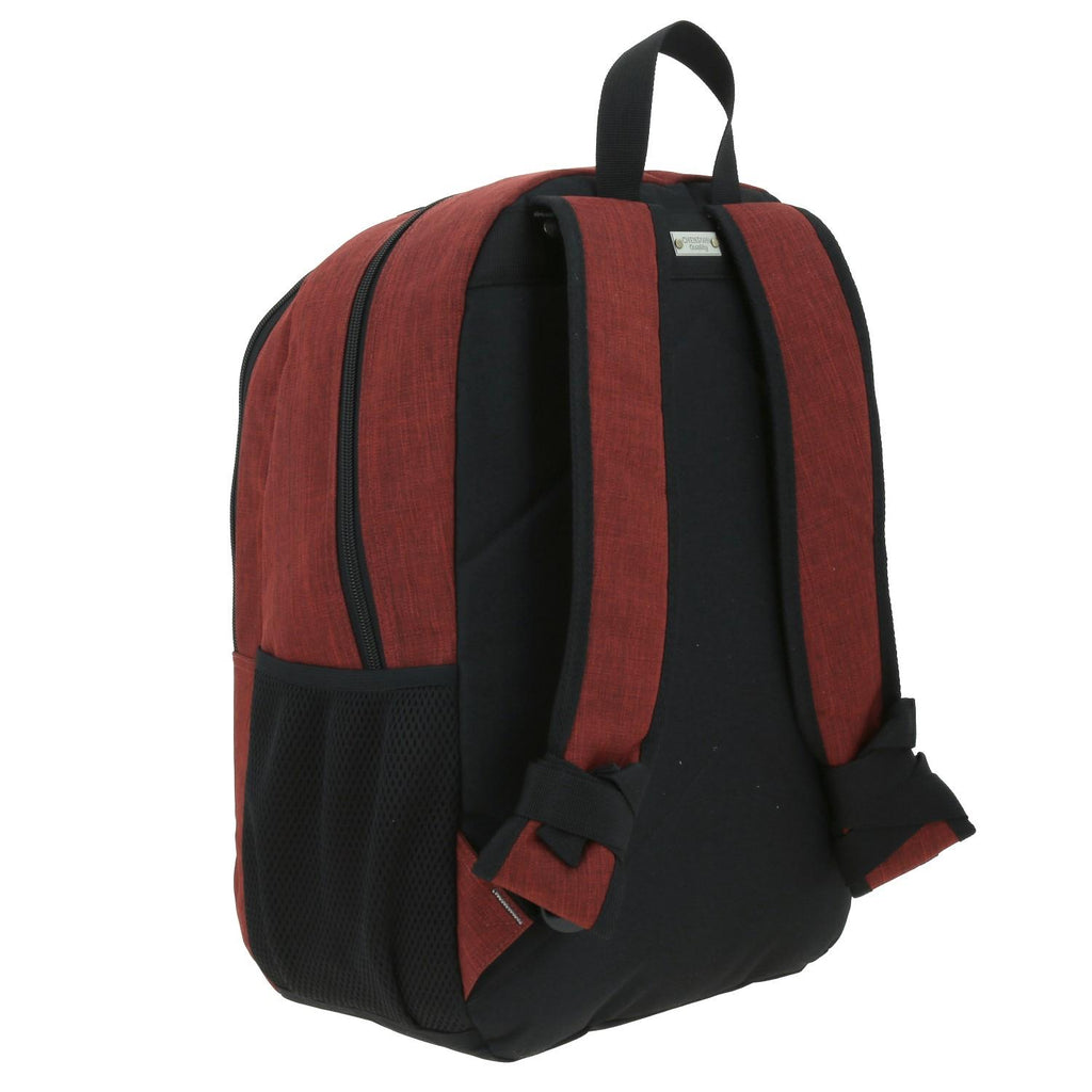 Mochila grande 1818 Unisex HOP Tinto con Porta Laptop de hasta 15".