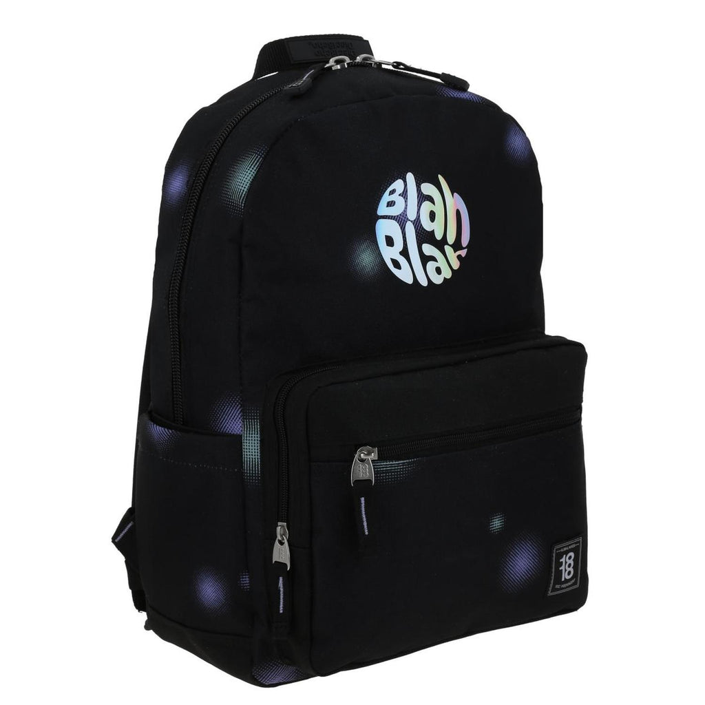 Mochila grande para mujer 1818 Negro BLAHT Porta Laptop de hasta 15".