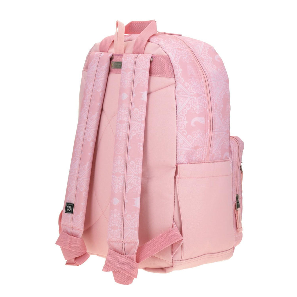 Mochila grande para niña 1818 Villanas Rosa LELLERED