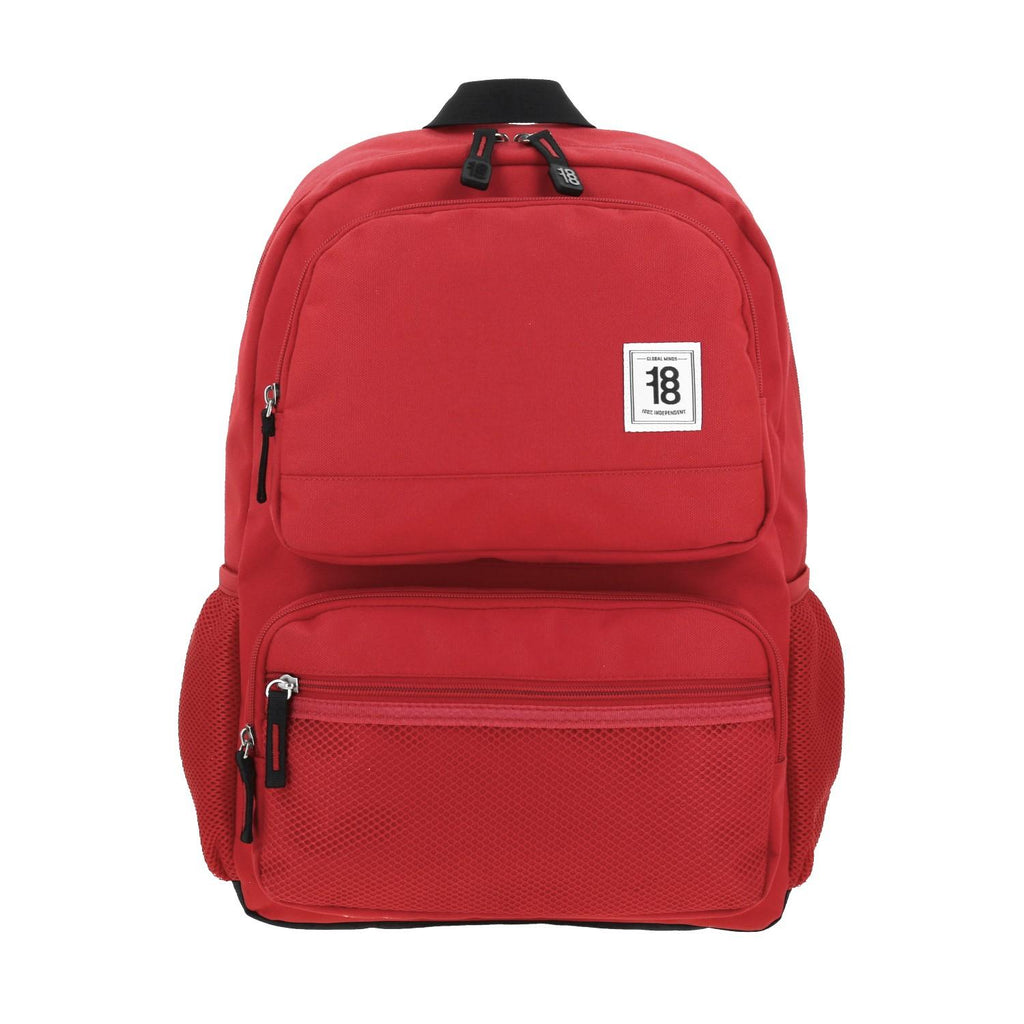 Mochila grande 1818 Unisex WYNN Rojo