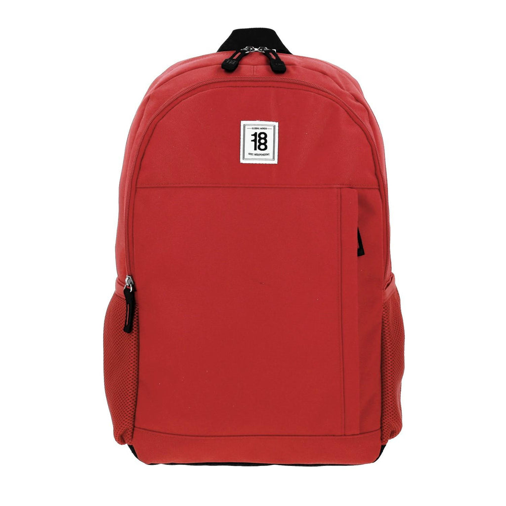 Mochila grande 1818 Unisex WYNN Rojo